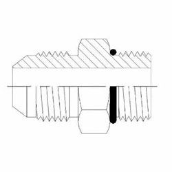 Male JIC - MORB Straight 6400-O Series