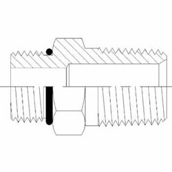 MORB - Male Pipe Straight 6401-O Series