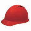ERB Safety 19254 - Americana Vent Standard Cap  Red Hard Hat