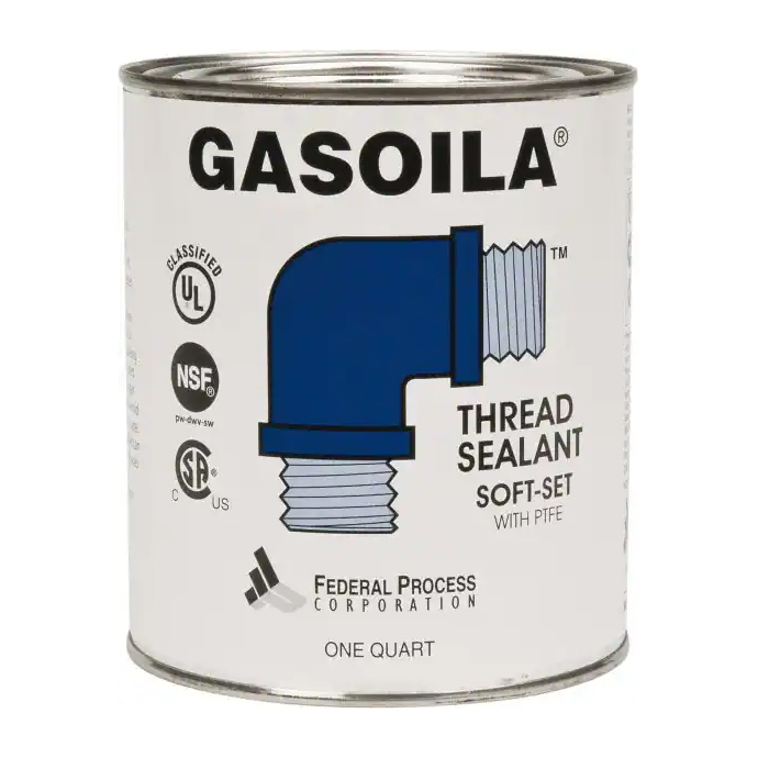 SS32 Gasoila Soft Set w/ptfe I qt flat top