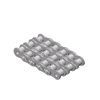160-3CB ANSI Standard Roller Chain 160-3 Triple Strand Cottered 10 Foot Box 2 inch pitch