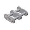 16B-2CL British Standard Roller Chain 16B-2 Double Strand Connecting Link Spring Clip Type 1 inch pitch
