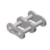 40-2HMCL ANSI Standard Roller Chain 40-2 Double Strand Connecting Link Spring Clip Type 1/2 inch pitch