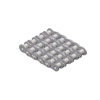 60-4CB ANSI Standard Roller Chain 60-4 Quad Strand Cottered 10 Foot Box 3/4 inch pitch