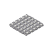 80-5RB ANSI Standard Roller Chain 80-5 Riveted 5 Strand 10 Foot Box 1 inch pitch