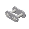 80HECL Heavy Thru-Hardened Pin Roller Chain 80HE Connecting Link Cotter Pin Type 1 inch pitch