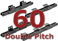 060 Stainless Double Pitch Attachement Chain