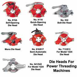 British Power Threading Machine Dies